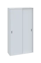 SPD 51/100 skříň s posuvnými dveřmi, 1850x1000x400, bílá